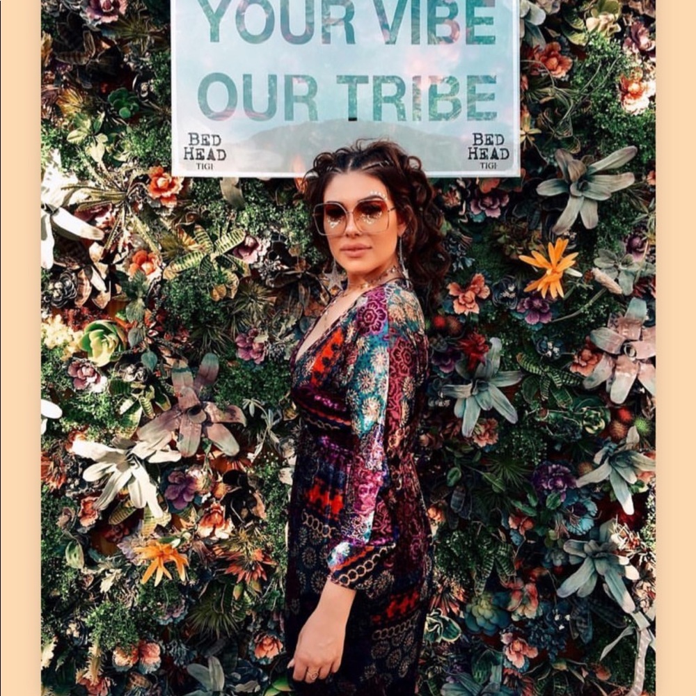 Hoof + Horn Bohemian Velvet Dress